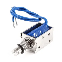 JF-0630B DC 24 V 300mA 10mm 6N Push Pull Solenoid Electromagnet-18