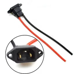 EV 3 PIN CHARGING CONNECTOR FEMALE PIN WITH WIRE-33
