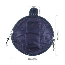 Maharsh Convenient Waterproof Multifunction Portable Lazy Travel Cosmetic Large Capacity Storage Bag Travel Pouch With Drawstrings (White), 12 Cms image 5