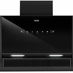 6072 Glass Filterless Chimney With Motion Sensor 60cm Auto Clean Wall Mounted Black 1200 CMH Chimney-picture-4