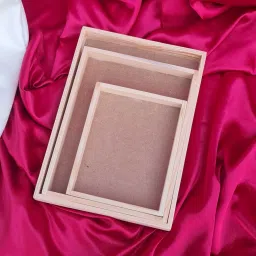1 set(3 Piece)Small Multipurpose Decorative Pinewood Tray forGift Hamper,Wedding Wood Decorative Platter-image-69