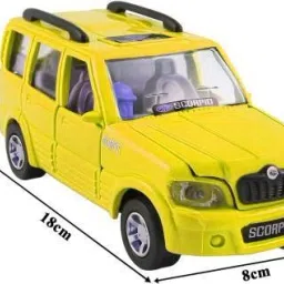 premium toyz Pull Back Mahindra Scorpio Opening Doors image 4