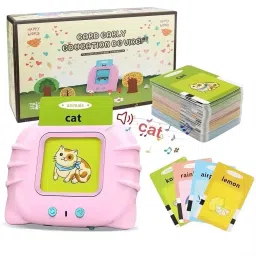 Talking Flash Cards Reader English Word Learning Toy for Kids Early Education-image-41