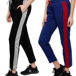 Pack of 2 Women track pants,ladies track pants,women lower,cotton pyjama Women Pyjama-image-59