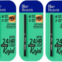 24 Hr Stay Kajal Black Waterproof Long Lasting And Smudge Proof-image-44