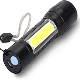 Jabardast USB TORCH 4 LED COB Mini Flashlights Bright USB light with keychain Torch JD_USB TORCH1 Led Light-image-17