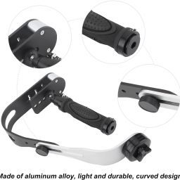 Axcess Handheld DSLR Camera Stabilizer Aluminum Alloy Bow Shape Stabilizer With Handle Tripod image 5
