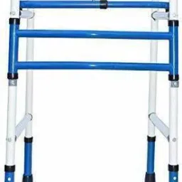 ® Premium Double Bar Light weight Height Adjustable Folding Walker Walking Stick-image-30