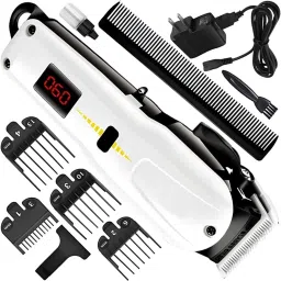 Nka Hair Clipper Hair Trimmer For Men Beard Electric Cutter Hair Cutting Machine Fully Waterproof Trimmer 120 min Runtime 5 Length Settings-image-4