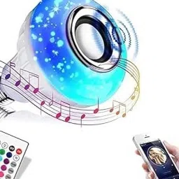220 W Bluetooth, Color Changing Decorative B22 D PVC Bulb-3