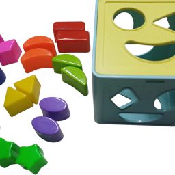 Matching Shape Cube Toy with Smooth Finish-image-2