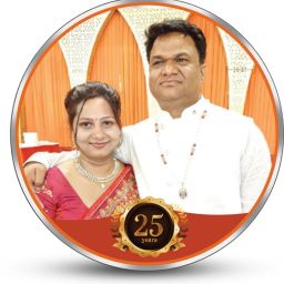 BIS Hallmarked Personalized 25th Anniversary (ANI25-20G125) S 999 20 g Silver Coin-image-69