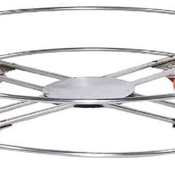 Compact Stainless Steel Kitchen Utility Round Trolley for Plants & Appliances Stainless Steel Kitchen Trolley-image-88