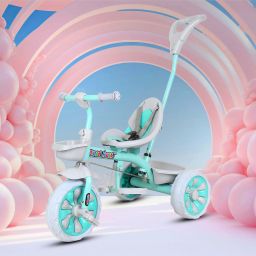 tricycle for Kids with Storage Basket,Seat Belt Carrying Capacity 30 Kgs kids cycle for age 1,2,3,4,5 Years Tricycle-image-46