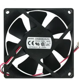 FUTURONICS DC 24V 0.20A DELTA 80*25MM 3-wire projector Stop alarm fan Cooling Fan All in one Cooler-image-7