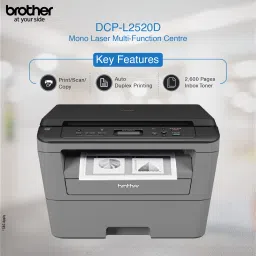 brother DCP-L2520D IND Multi-function Monochrome Laser Printer (Borderless Printing) with Auto Duplex Feature image 4
