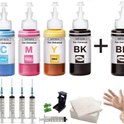 Salty ink For DeskJet 2331 805 803 680 678 818 802 901 703 704 46 21 22 27 28 56 Black + Tri Color Combo Pack Ink Cartridge-picture-24