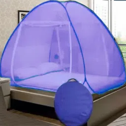 Polyester Infants Washable PURPLE-BB-CCC mosquito net gate machhardani for double bed 7 7 double bed mosqu Mosquito Net-17