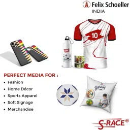 s-race Vivid Dye Sublimation Paper 120GSM (A4 size, 100 sheets, 210x297mm) Dye Sublimation Paper A4 120 gsm Sublimation Mug Printing Paper image 4