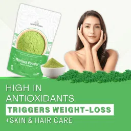 nutrachoice Organic Moringa Leaf Powder For Weight Loss, Powerful Vitamins & Antioxidants image 5