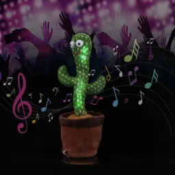 Dancing Cactus Talking Toy-12
