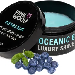 Shaving Soap - Oceanic Blue - Cools & Refreshes While you Shave-47