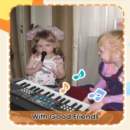 The 37 Key Piano Keyboard Toy with Recording, Mic and USB Cable for Power-75-image-72
