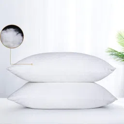 Baby Care PILLOW Microfibre, Polyester Fibre Solid Sleeping Pillow Pack of 2-image-86