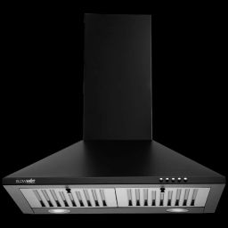 BLOWHOT Ariel BPC 60cm 850 m3/hr Wall Mounted Chimney with Dual Baffle Filters (Black)-picture-21