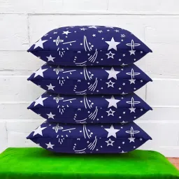 Microfibre Solid Sleeping Pillow Pack of 4-12