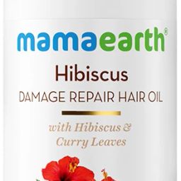 Hibiscus Damage Repair Hair Oil with Hibiscus & Curry Leaves for Strong Hair Hair Oil-image-74