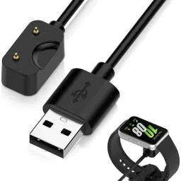 Verilux Magnetic Charging Cable 1 m Replacement Charger Cable for Galaxy Fit 3 SMR390 USB Cord-41
