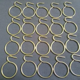 Silver Curtain Rings Metal-24