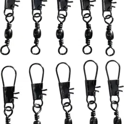 SWIVEL 10pcs Bait Casting, Angling, Cast Fishing, Fly Fishing Rolling Swivel-picture-27