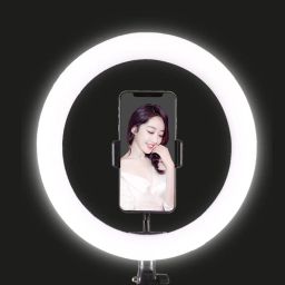 SRIGEETA 10 inch Big Selfie Ring Light/Makeup Light for Live Stream For Tik-Tok YouTube Ring Flash-image-95