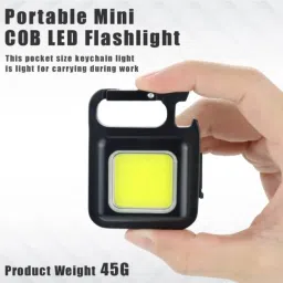 Keychain LED Light Magnetic COB Light_for Fishing_Walking, Outdoors & Camping LED Front Light-19