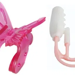 Combo U-Shape Nose up & Titli Nose Up Clip Shaping Lifting Bridge Straightening Nose Up Beauty Clip High Lifting Clipper Correction Shaper For Shaping Beauty Tool ( Pack of 2) Nose Shaper-20