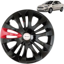Aspire Etga Black Red 14 INCH Wheel Cover For Ford Aspire-image-9