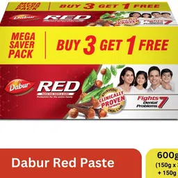 dabur Red Paste | Complete Cavity Protection | Power of 13 Potent Ayurvedic Herbs Toothpaste-picture-2