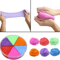 ancientkart Creative Crystal Mud for Art Craft and play set of with unicorn accessories image 4