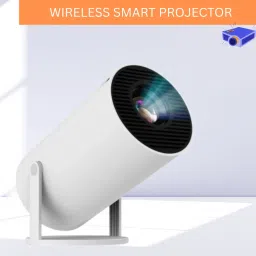 SACRO Mini HD Projector for Home 4KSupport With Built-in App Netflix/Prime/YouTubeA388 (4500 lm / 1 Speaker / Wireless / Remote Controller) Portable Projector-image-89
