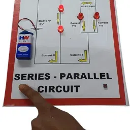 melody's Series and Parallel Circuit Physics Science Working Model for School Project image 3