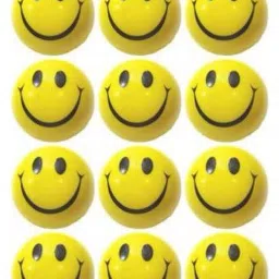 Soft Smiley Face Squeeze Stress Ball - 8 cm-48