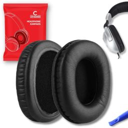 Crysendo Compatible with Sennheiser HD 280 pro Headphones Cushion | Replacement Headset Ear Cushion Pads 10cm / 100mm X 8cm / 80mm (Black) Over The Ear Headphone Cushion-image-21