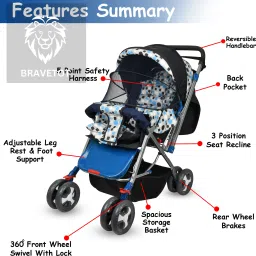 bravetot Stroller 1 Twin Strollers & Prams image 4