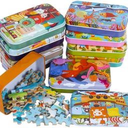 First Time Ever Premium Food Grade Tin Box Jigsaw Puzzle||SPACE Theme||3+yrs-image-17