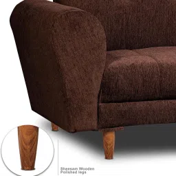 ami creation Sofa Fabric-walnutbrown-10-meter Fabric for Rich & Soft Cloth with Plain Colours for Sofa Sofa Fabric image 3