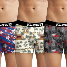 Pack of 3 Printed Men Trunk-20