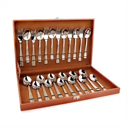 Pacific 24 pc cutlery box Stainless Steel Cutlery Set-15