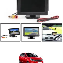 Universal Car Dashboard 4.3Inch TFT Display LCD Monitor Screen-38 Black LCD-image-87